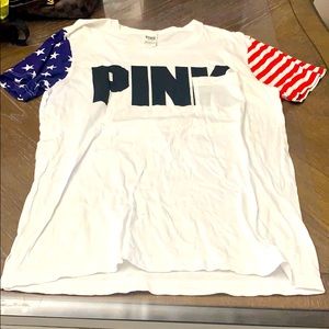 PINK Patriotic Flag T-Shirt